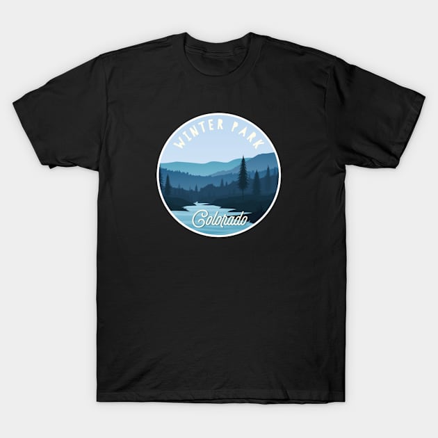 Winter Park, Colorado T-Shirt by MagnificentPlaces